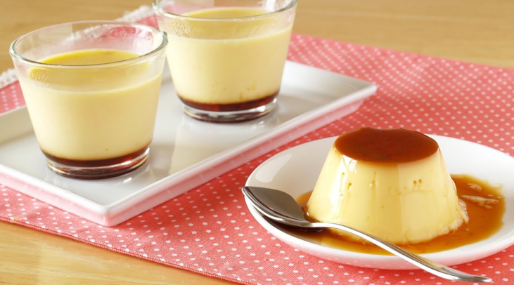 Resep Caramel Custard Pudding